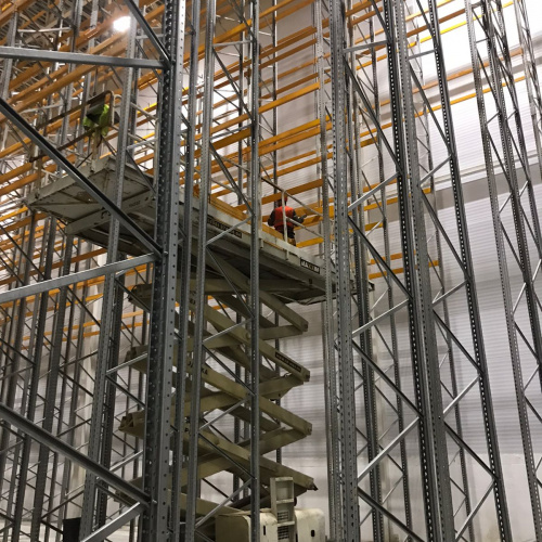 Паллетные стеллажи для производителя бытовой техники