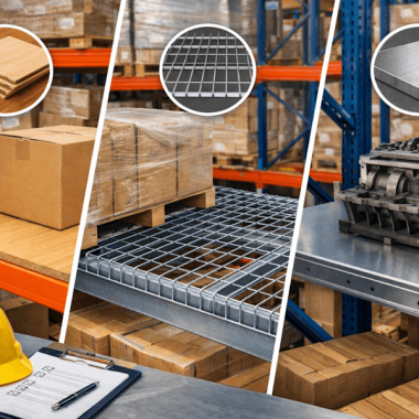 Настилы для стеллажей: фанера, сетка или металл — что выбрать для склада