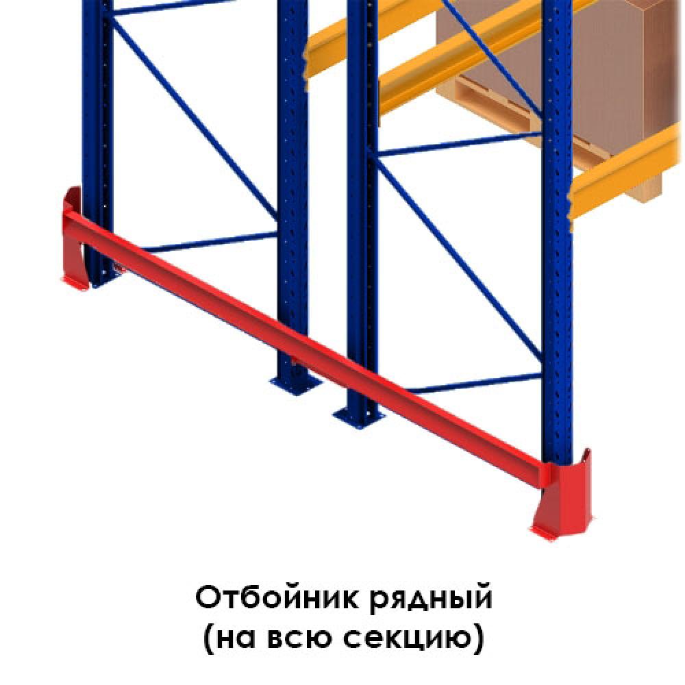 Высота рамы паллетного стеллажа