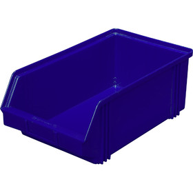 Пластиковый ящик для склада 400х230х150, синий