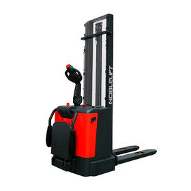 Электрический самоходный штабелер Noblelift PSB15 DX 2900 с платформой для оператора